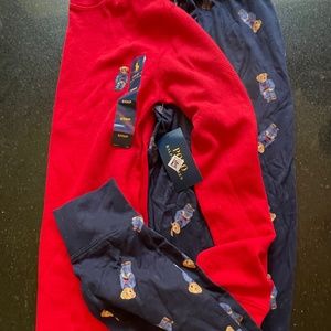 Men’s Polo pajama set Size small